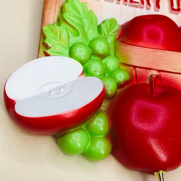 Vintage 1982 Miller Studio COOKERY DO Chalkware Wall Hanging Plaque with Hook - Picture 5 of 10